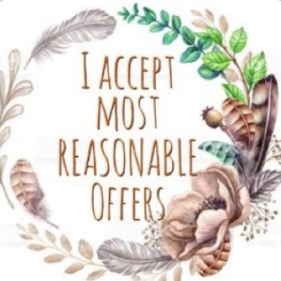 Reasonable offers are usually accepted. I sell new or gently used items. - Picture 1 of 1